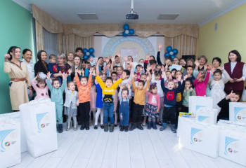 Мастер-класс для детей провел коллектив Управления делами Президента РК