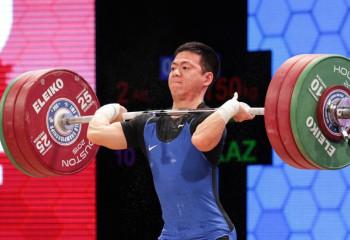 Kazakhstani weightlifter takes fourth place at World Cup in Colombia