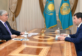 Мемлекет басшысы Мәжіліс төрағасы Ерлан Қошановты қабылдады