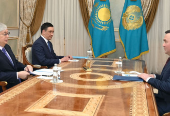 Тоқаев Жоғарғы Соттың жаңа төрағасы Асламбек Мерғалиевті қабылдады