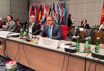 Deputy FM of Kazakhstan takes part in meeting of OSCE Permanent Council