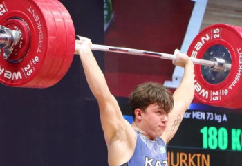 Ауыр атлетикадан әлем чемпионаты: Алексей Чуркин қола медаль алды