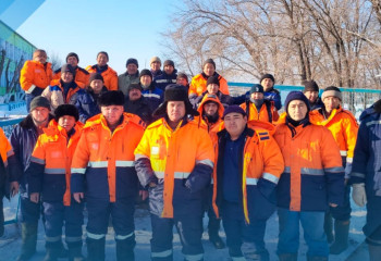 Железнодорожников устранявших ЧС в Экибастузе поощрили