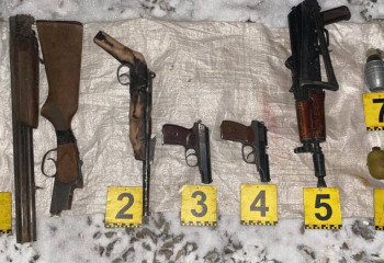 Алматы облысында кезекті қару-жарақ сақталған орын табылды