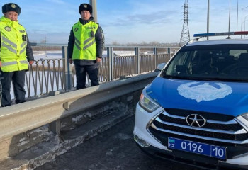 Полиция көпірден секірмек болған әйелді құтқарған жүргізушіні іздеп жатыр