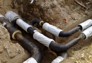 В Костанае из-за порыва теплосети без тепла остались 6 жилых домов