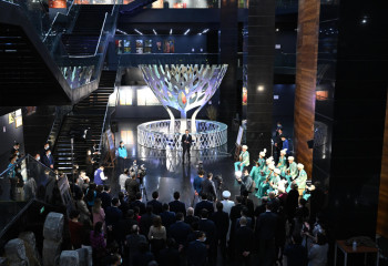 Астанада «Бейбітшілік ағашы» инсталляциясы ашылды