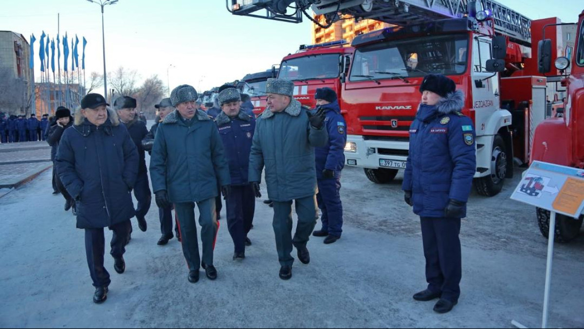 Ключи от спасательной техники вручили в Жезказгане