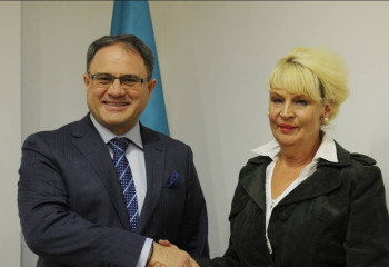 New Ambassador of Sweden to Kazakhstan presented copies of credentials