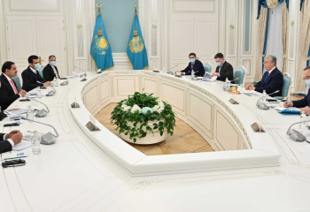 Мемлекет басшысы Adani Group компаниясының президентін қабылдады