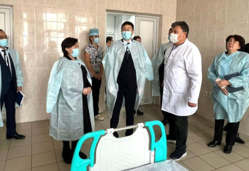 Денсаулық сақтау министрлігі өкілдері Қарағандыдағы медициналық нысандарды аралады