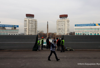 Қаңтар оқиғасынан кейін Алматы қалпына келтірілуде