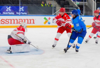 Kazakhstan national ice hockey team wins at World Cup