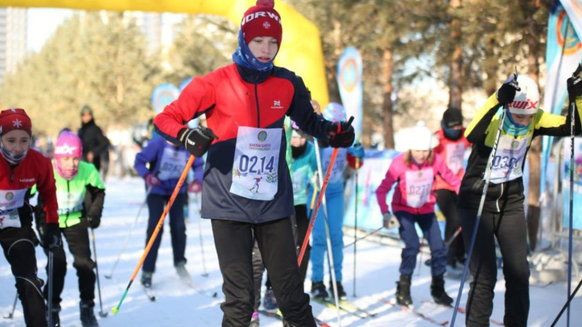 Сезон зимних видов спорта открылся в Астане