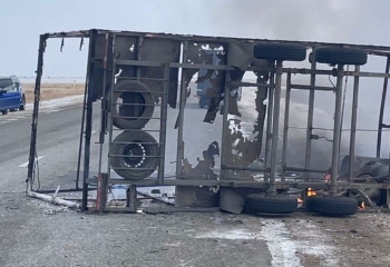 Қостанай облысында жол апатынан екі жүргізуші көз жұмды