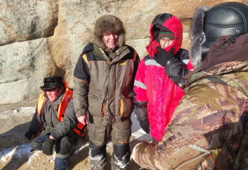 ШҚО құтқарушылары үш балықшыға көмектесті