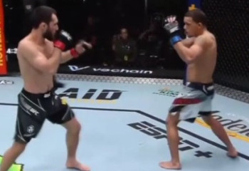 Қазақстандық боксшы Сергей Морозов UFC турнирінде жеңіске жетті