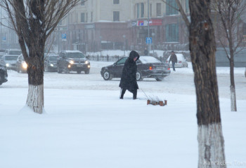 Штормовое предупреждение объявлено в нескольких областях Казахстана