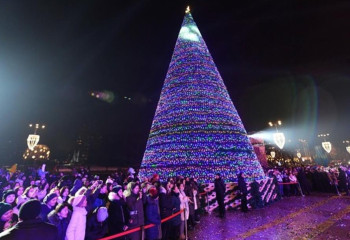Главную елку в Алматы зажгут 20 декабря