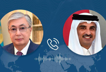 Мемлекет басшысы Қатар Әмірін құттықтады