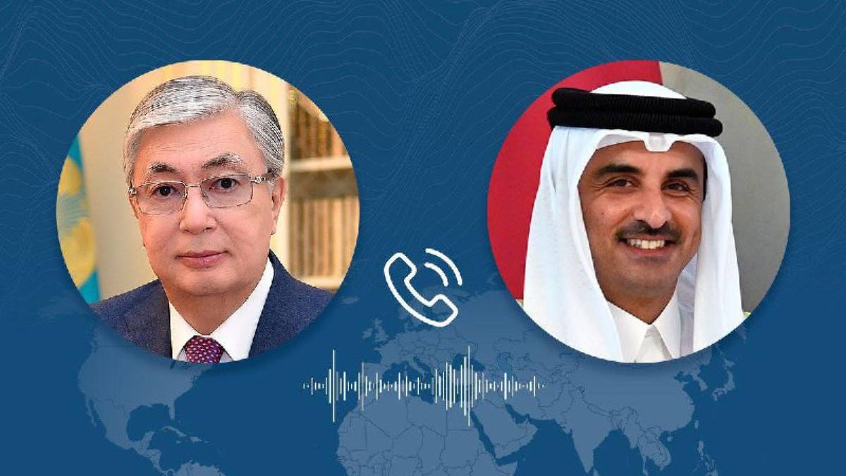 President Tokayev congratulates Amir of Qatar on excellent arrangement of 2022 World Cup