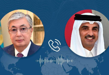 President Tokayev congratulates Amir of Qatar on excellent arrangement of 2022 World Cup