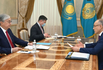 Мемлекет басшысы Ұлттық банк төрағасы Ғалымжан Пірматовты қабылдады