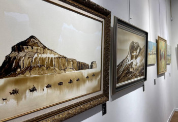 Елордада Маңғыстау суретшілерінің көрмесі өтті