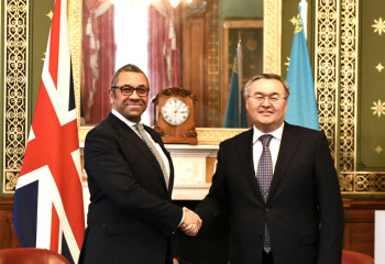 Kazakh, British FMs hold session of strategic dialogue