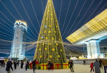 В Алматы открылись бесплатные катки