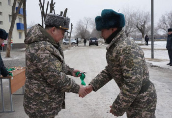 Гвардейск гарнизонында 52 пәтерлі тұрғын үй пайдалануға берілді