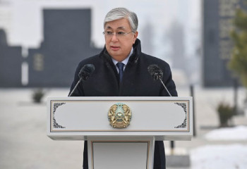 Мемлекет басшысы Алматыда «Тағзым» мемориалының ашылу рәсіміне қатысты