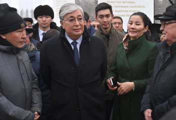 Мемлекет басшысы Алматыда «Тағзым» мемориалының ашылу рәсіміне қатысты