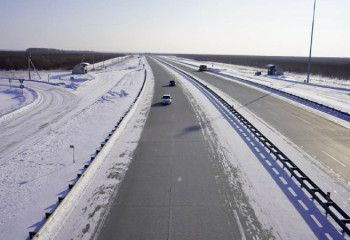 Из-за метели закрыта республиканская автодорога