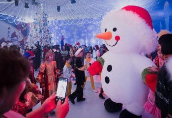 Елордада Президенттік Жаңа жыл шыршасы өтті