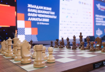 Открытие ЧМ по быстрым шахматам в Алматы