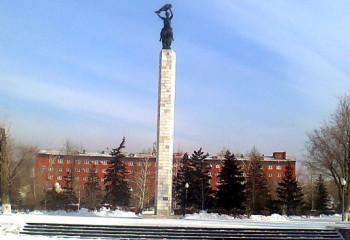 В Семее подростки осквернили «Вечный огонь» в Парке Победы