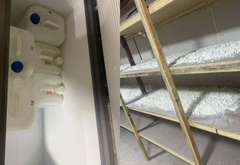 Алматы облысының полицейлері ірі есірткі зертханасын жойды