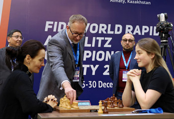 В первом игровом дне ЧМ по шахматам казахстанки показали хорошие результаты
