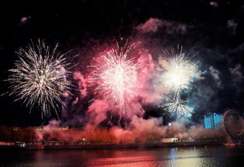 Где пройдут новогодние салюты в Астане, рассказали в акимате