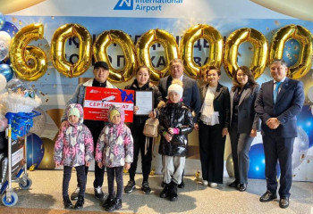 Елорда әуежайына 6 миллионыншы жолаушы ұшып келді