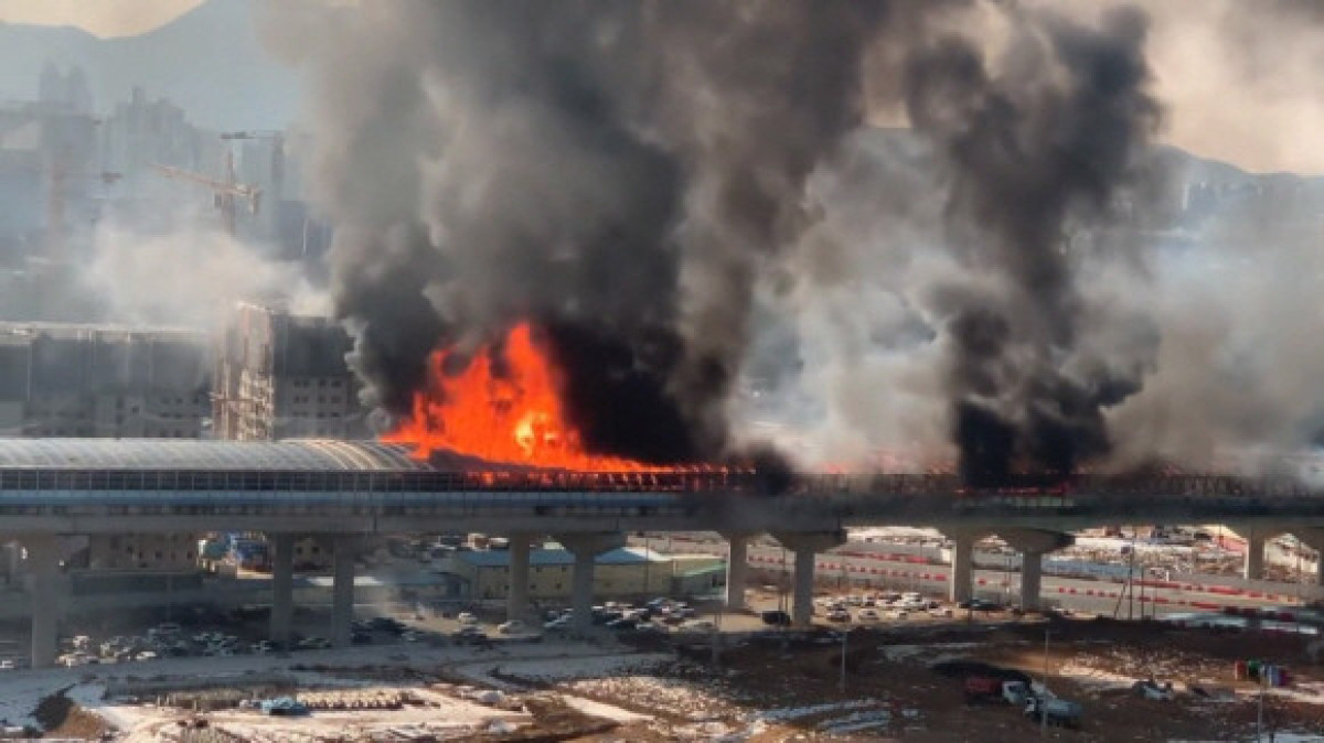 5 погибших, 37 раненых - на магистрали в Южной Корее произошел пожар