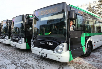 О работе автобусов в новогодние выходные в Астане рассказали в акимате