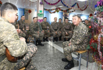 Әлім Ибраев еліміздің әуе шебін қорғаушыларды құттықтады