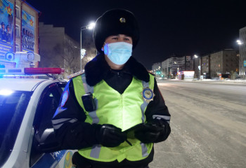 Ақмола полицейлері 37 мас жүргізушіні ұстады