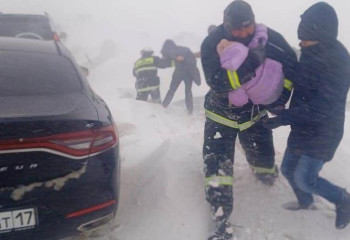 Жамбыл облысында тас жолдардан 326 адам құтқарылды