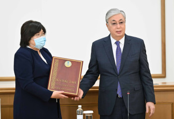 Токаев встретился с судьями Конституционного Суда