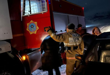 65 участков автодорог Казахстана закрыты из-за непогоды