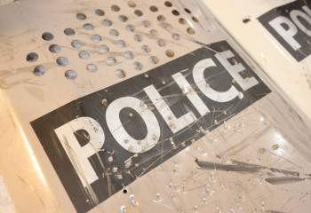 В Мажилисе проходит выставка посвященная январским событиям