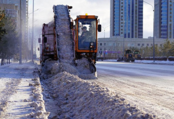 Астанада қар күреу жұмысы қалай жүріп жатыр